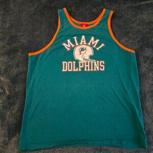 Miami Dolphins Tank Top Mens 2XL Nike Graphic Football NFL